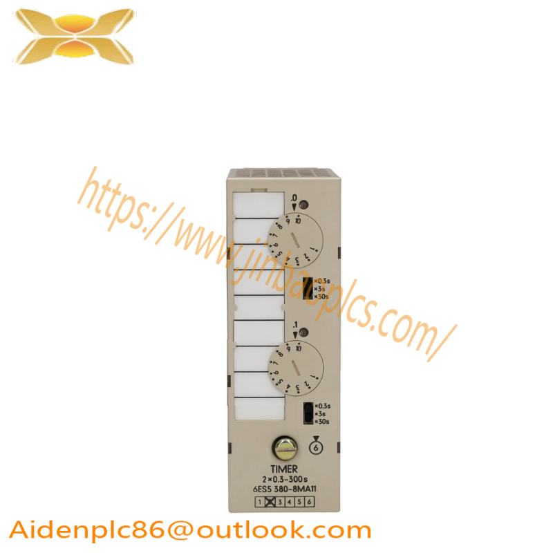 SIEMENS 6ES5380-8MA11 Timer Module