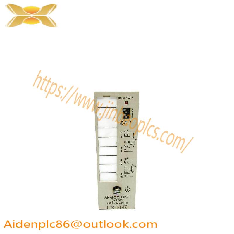 SIEMENS 6ES5464-8MF11 Analog Input Module