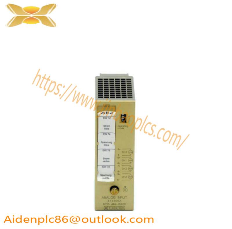 SIEMENS 6ES5464-8MF21 Analog Input Module