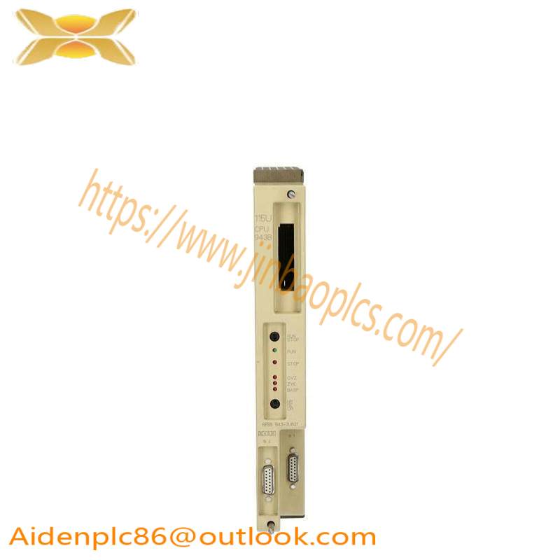SIEMENS 6ES5943-7UB21 CPU943B Processor Module