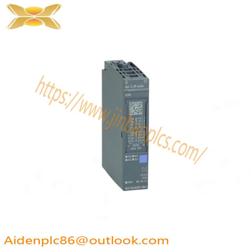 SIEMENS 6ES7134-6GD01-0BA1 ANALOG INPUT MODULE