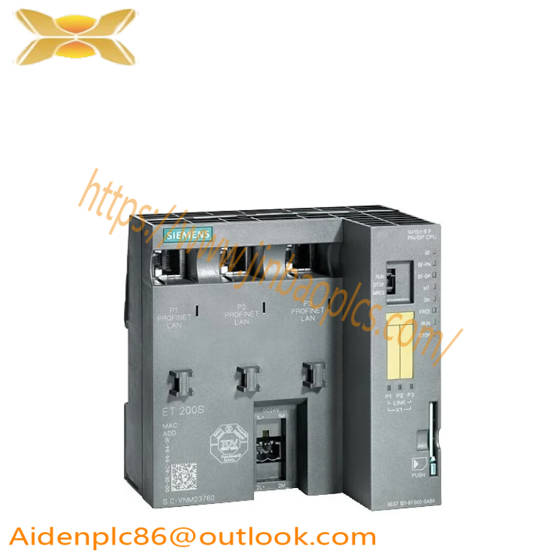 SIEMENS 6ES7151-8FB01-0AB0 ET 200S, IM151-8F PN/DP CPU