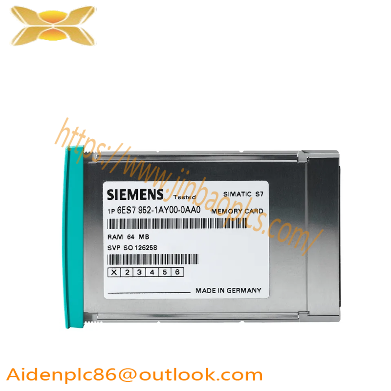 SIEMENS 6ES7952-0KF00-0AA0 SIMATIC S7, MEMORY CARD