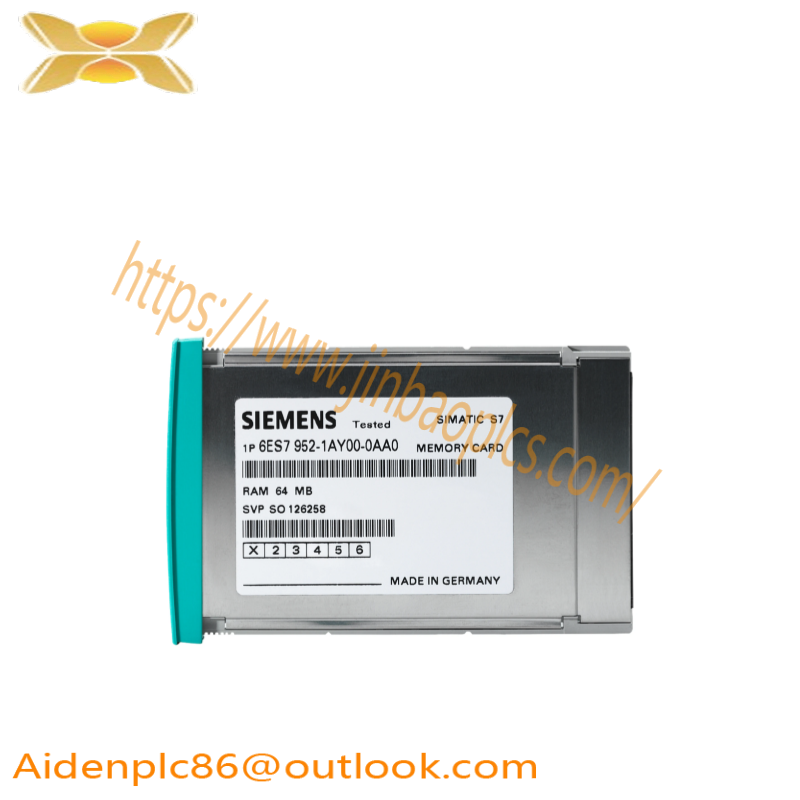 SIEMENS 6ES7952-1AH00-0AA0 RAM MEMORY CARD