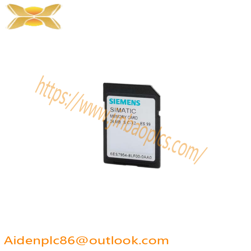 SIEMENS 6ES7954-8LL03-0AA0 MEMORY CARD FOR S7-1X00 CPU