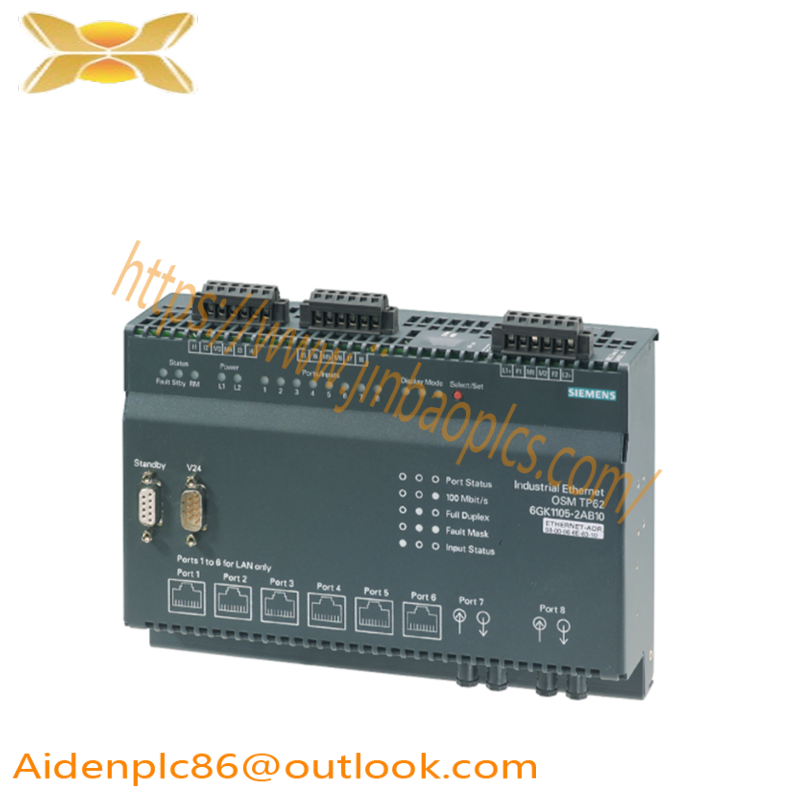 SIEMENS 6GK1 105-2AB10 digital inputs redundant