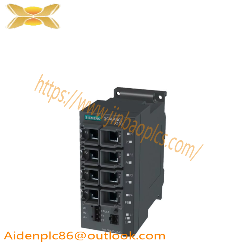 SIEMENS 6GK5108-0BA00-2AA3 SCALANCE X108