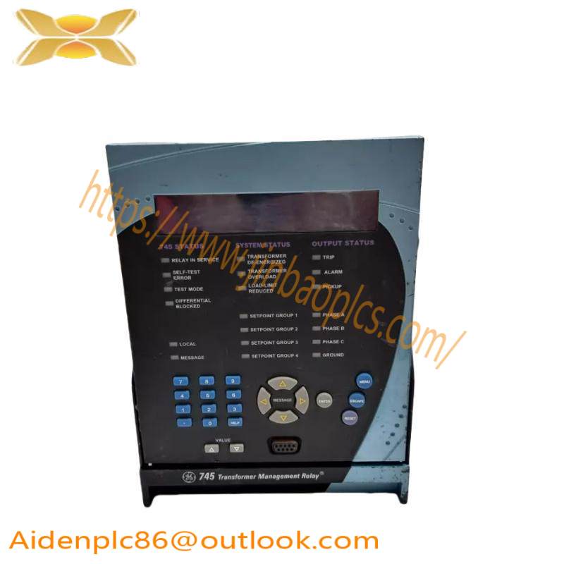 GE 745-W2-P5-G5-HI-A-L-R-E-H Transformer Management Relay
