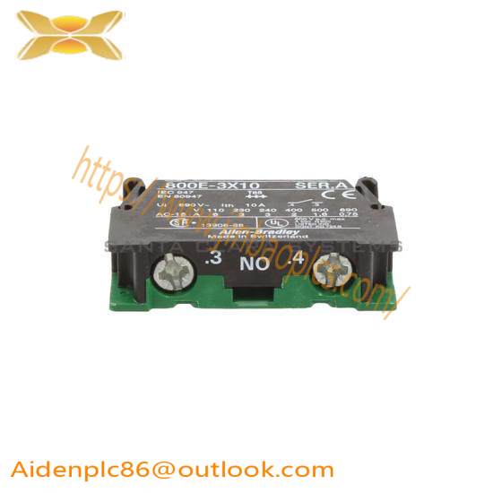 800E-3X10 Contact Block