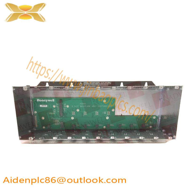 HONEYWELL 900R08R-0200 I/O Rack, 8 Slot, Red. Power (Assbly)