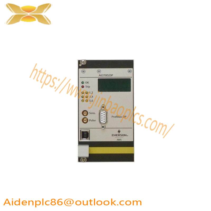 EMERSON A6370D Overspeed Protection Monitor