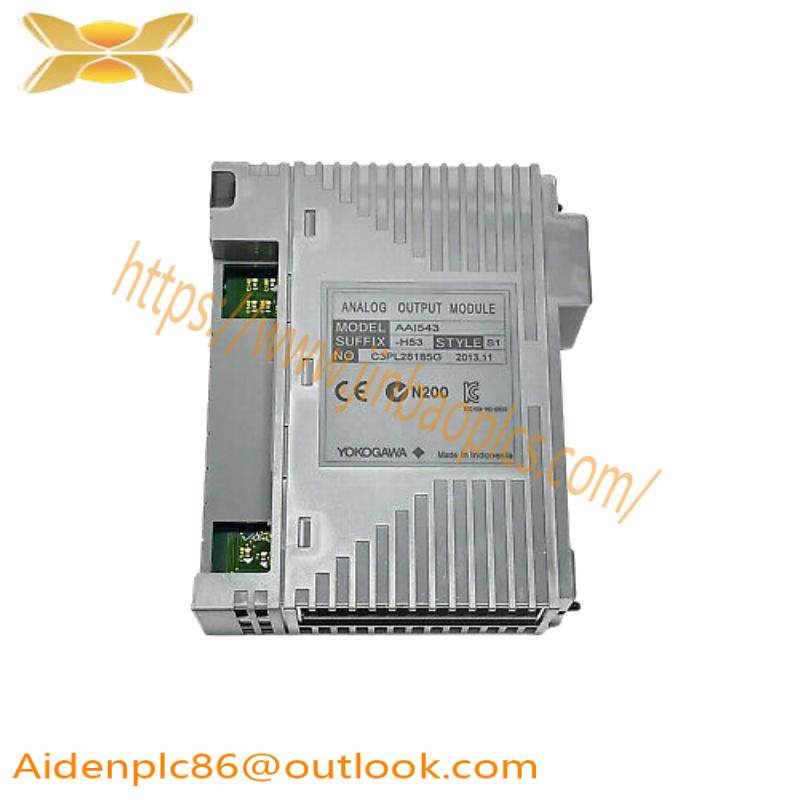 YOKOGAWA AAI543-H53 S1 ANALOG INPUT MODULE