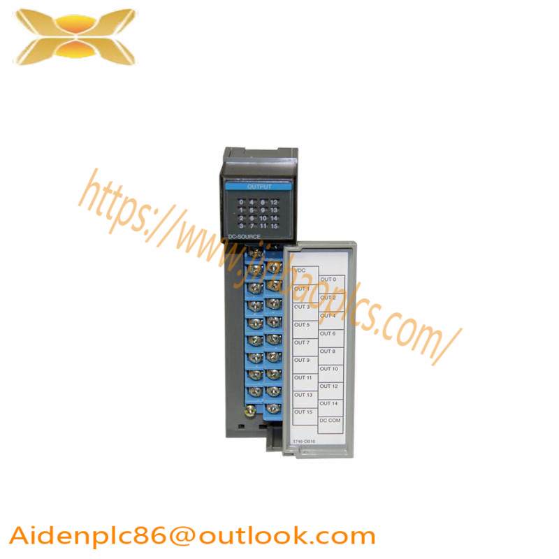 AB 1746-OB16 I/O MODULE