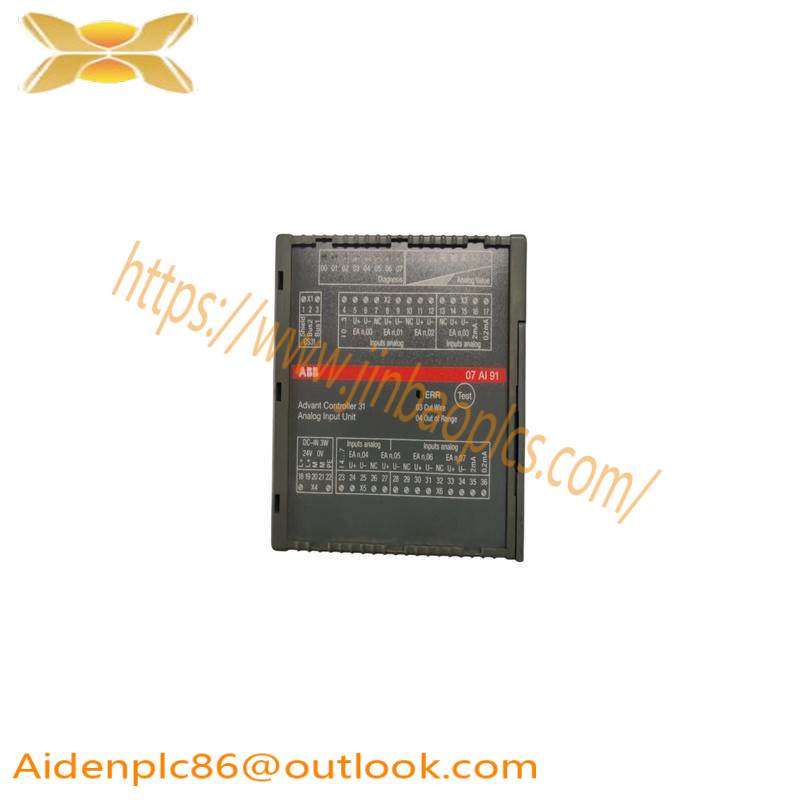 ABB 07AI91 GJR5251600R0278 Analog I/O module