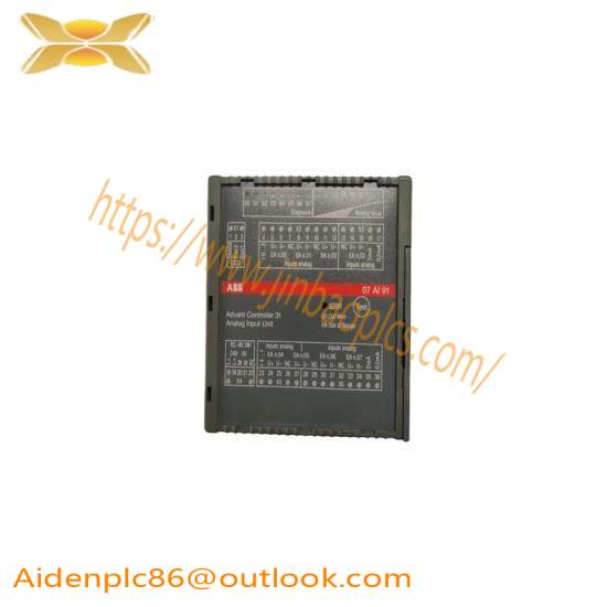ABB 07AI91 WTAI91 GJR5251600R4202 Analog I/O Module