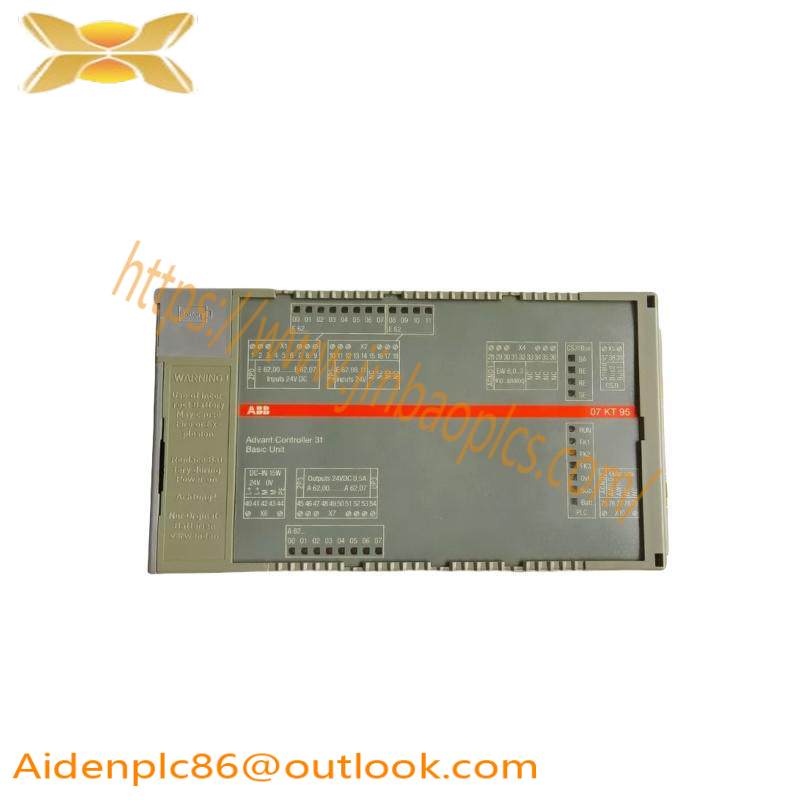 ABB 07KT95 Advant OCS 07 KT 95 Control Unit