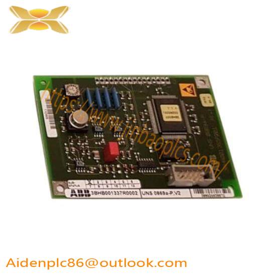 ABB 3bhb001337r0002 uns 0869a-p v2 Printed Circuit Board
