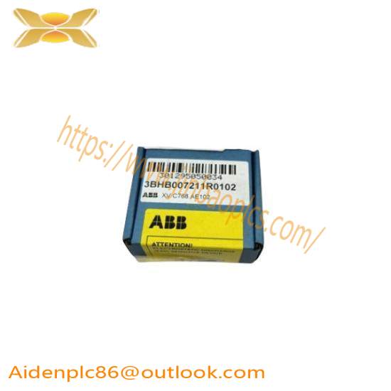 ABB 3BHB007211R0101 ;XVC768AE101 Control Board