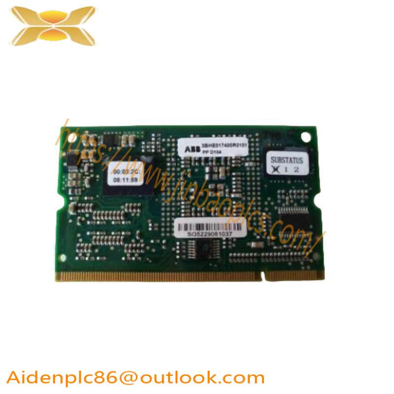 ABB 3BHE017400R0101 Main control board