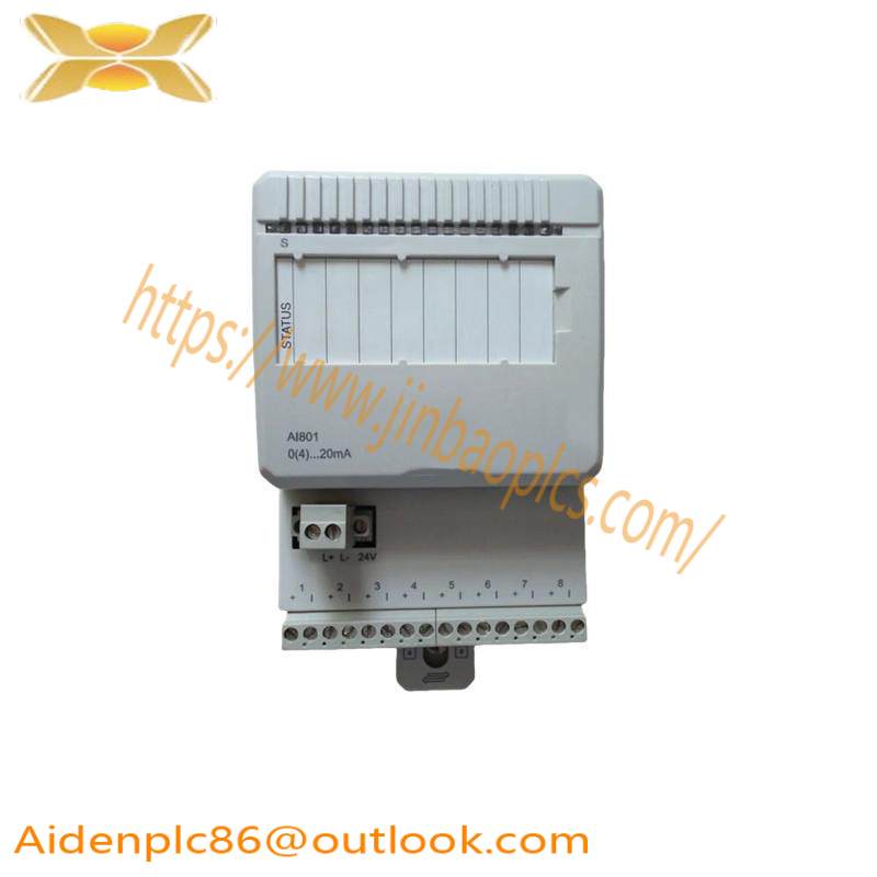 ABB 3BSE020512R1 AI801 Analog Input unit 8 ch