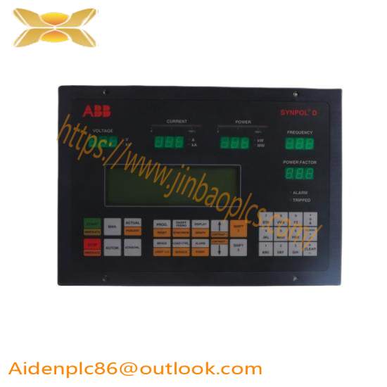 ABB 3DDE300410 CMA 130 Display Front Panel