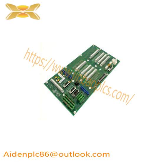 ABB 3HAB6372-001 ROBOT BACKPLANE SLOT RACK DSQC330