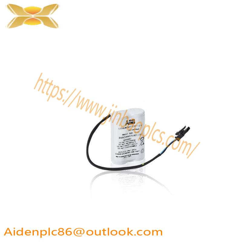 ABB 3HAC044075-001 SMB Battery for ABB Robot CPU