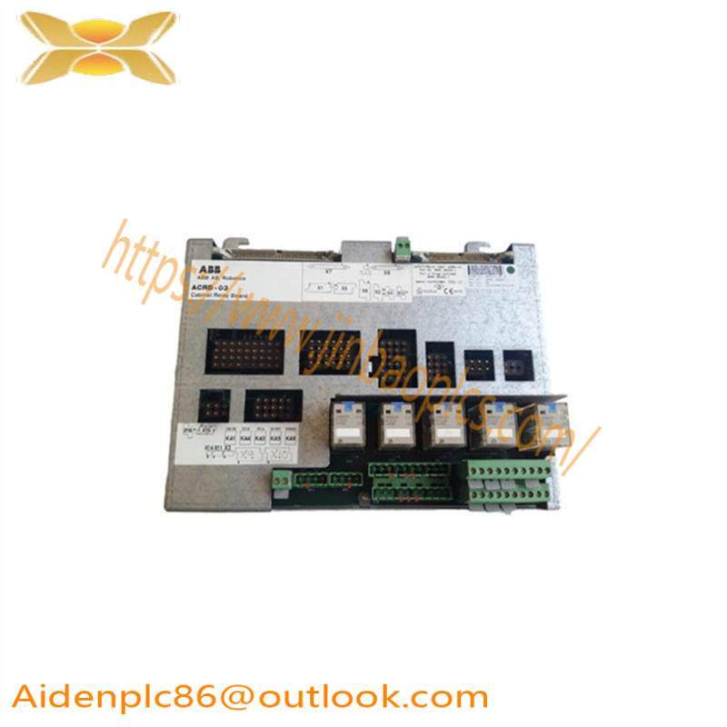 ABB ACRB-033HNE08250-1 Safety Cabinet Relay Board