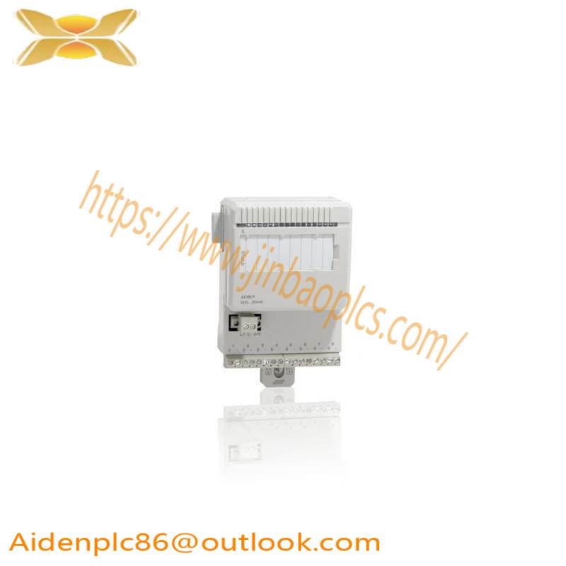 ABB AO801 3BSE020514R1 AO801 Analog output 8 ch