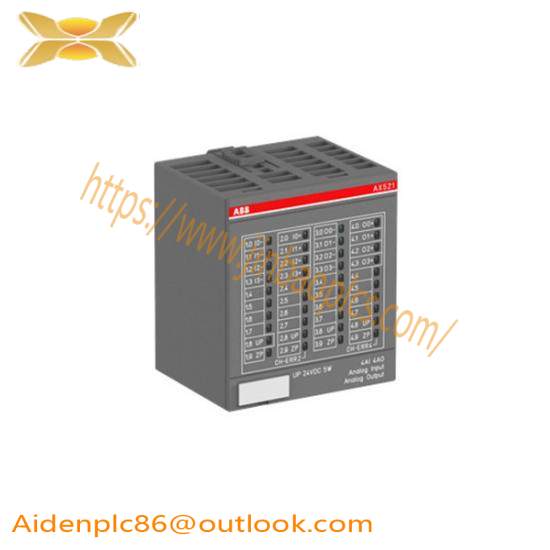 ABB AX521 1SAP250100R0001 Analog Input/Output Module