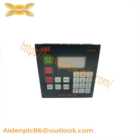ABB CMA112 Diesel Control Display Panel