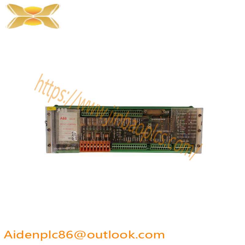 ABB CMA114 Diesel Control Module