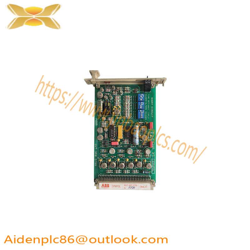 ABB CMA35 GVT3605799 Short Circuit Card