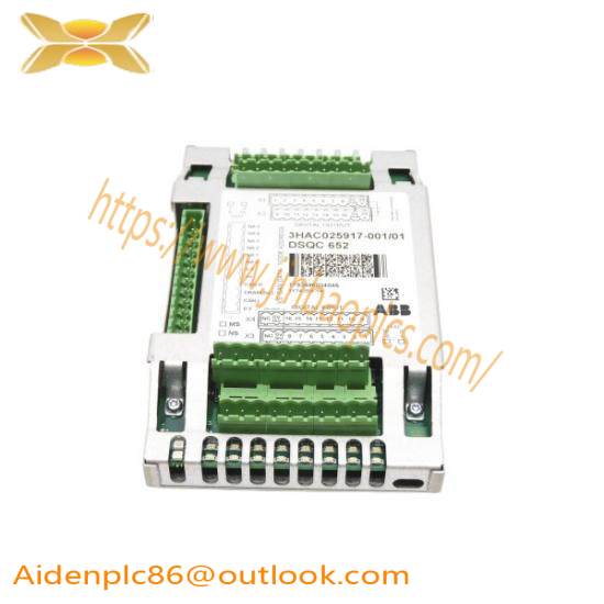ABB DSQC652 3HAC025917-001/01 I/O Unit