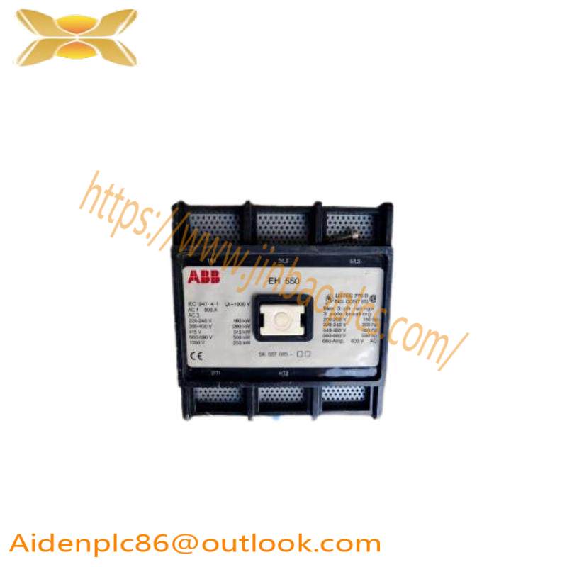 ABB EH550G 3P CONT.110VDC W/RECT.120V