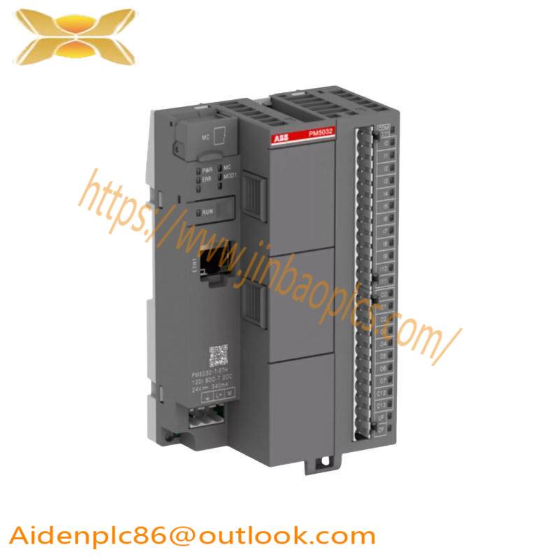 ABB PM5032-T-ETH 1SAP123400R0072 Central Processing Unit Module