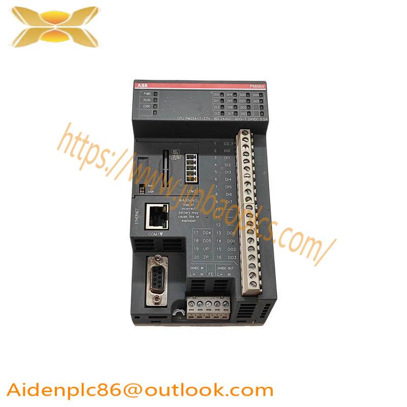 ABB PM564-R-ETH-AC A0 PLC Central Processing Unit