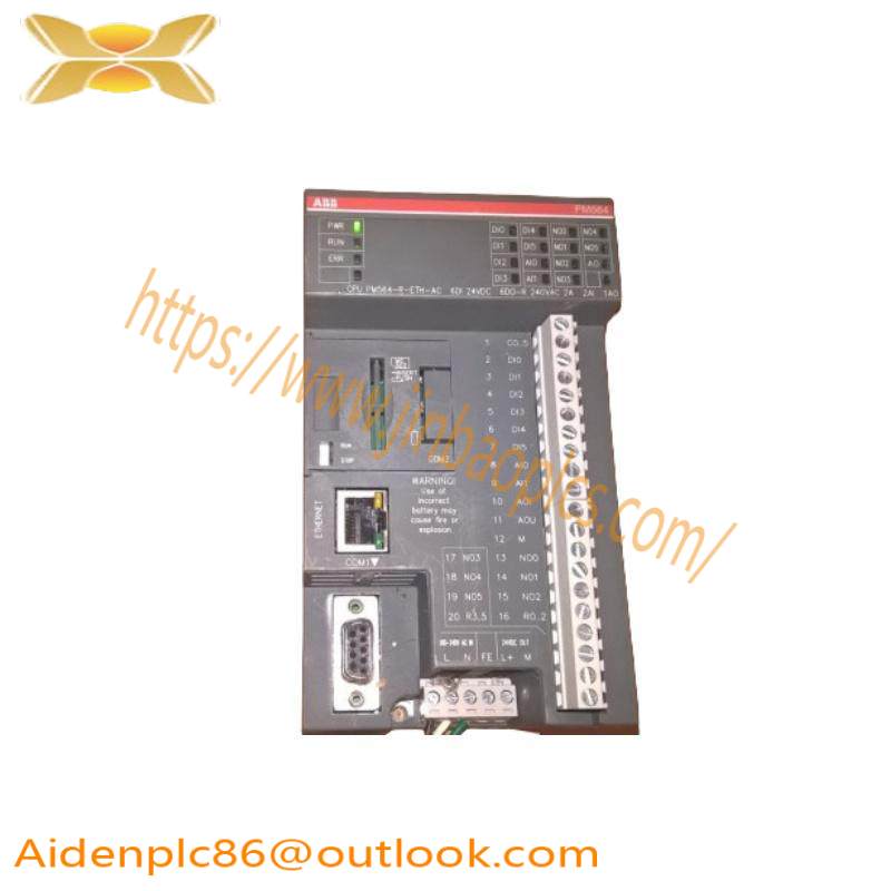 ABB PM564-R-ETH A0 PLC Central Processing Unit