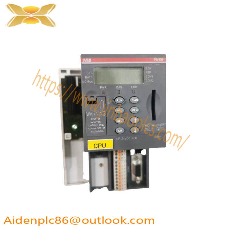 ABB PM581 PLC module