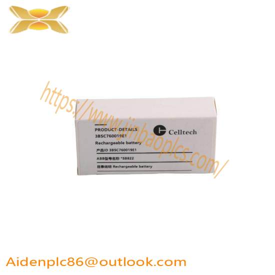 ABB SB822 3BSC760019E1 Rechargeable Lithium-Ion Battery