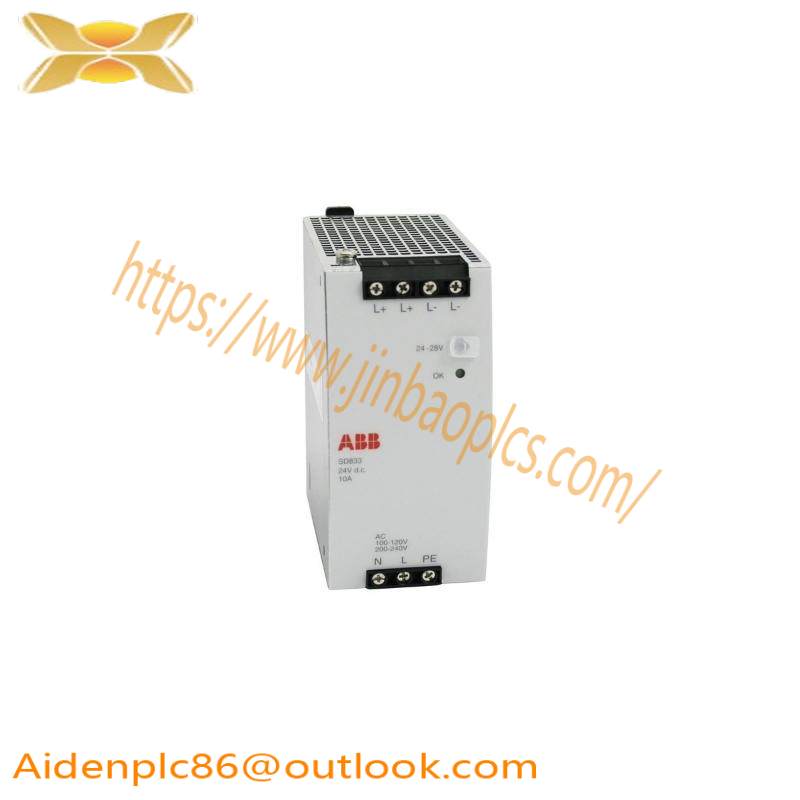 ABB SD833 800xA Series Power Supply