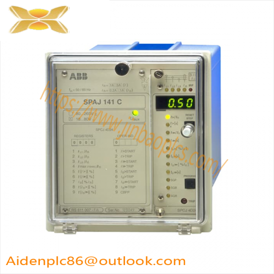 ABB SPAJ 141C RS611007-AA Earth-fault relay