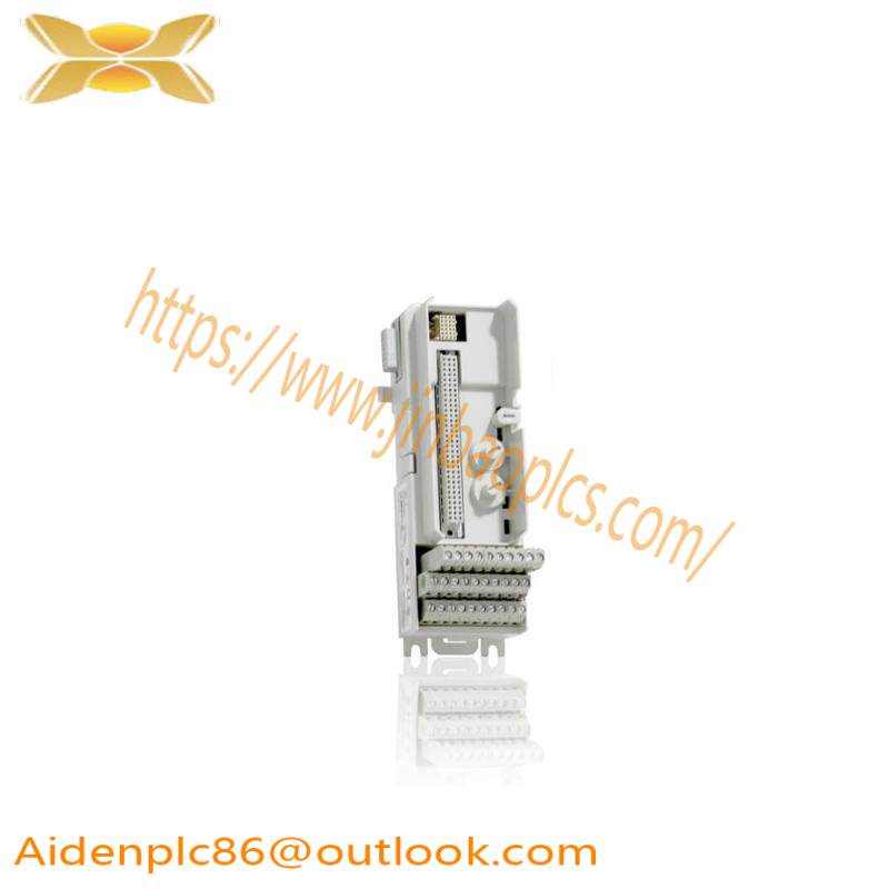 ABB TU810V1 3SBE013230R1 Compact Module Termination Unit 2x8 signal terminals.