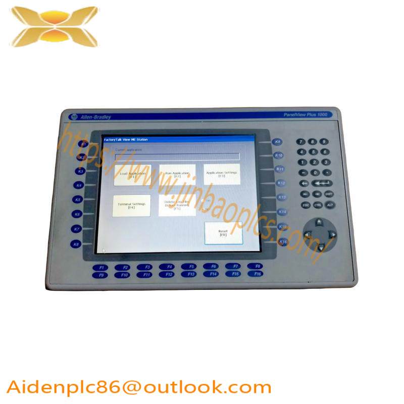 Allen Bradley 2711P-RDB10C/B Display module