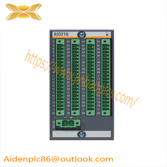 Bachmann AIO216 Universal Analog Input/Output Module