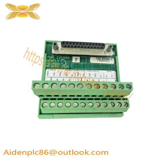BENTLY NEVADA 125808-02A Terminal Block Board