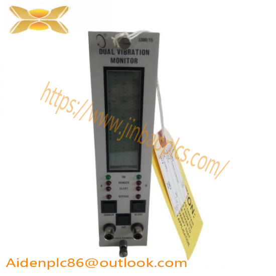 Bently Nevada 3300/15 Dual Vibration Monitor Module