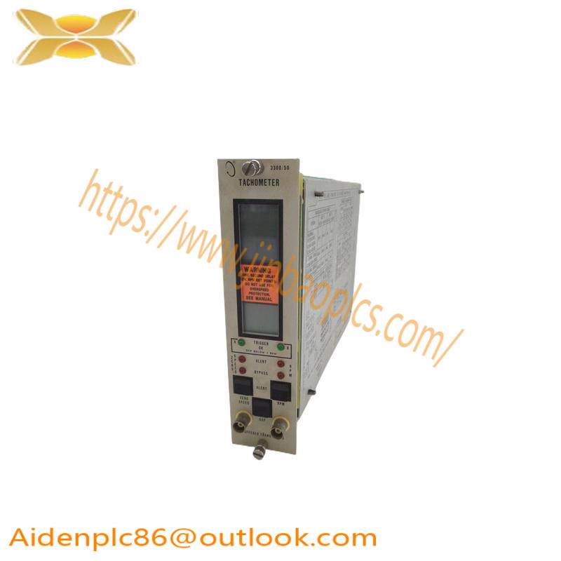 Bently Nevada 3300/50-02-01-00-00 Tachometer Module