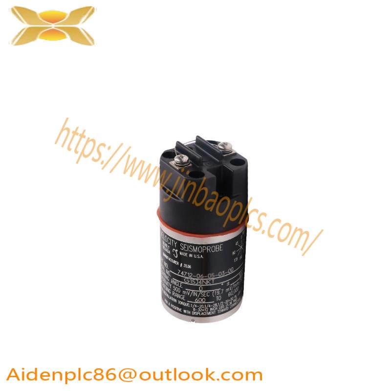 BENTLY NEVADA 74712-06-05-03-00 High Temperature Velocity Seismoprobe