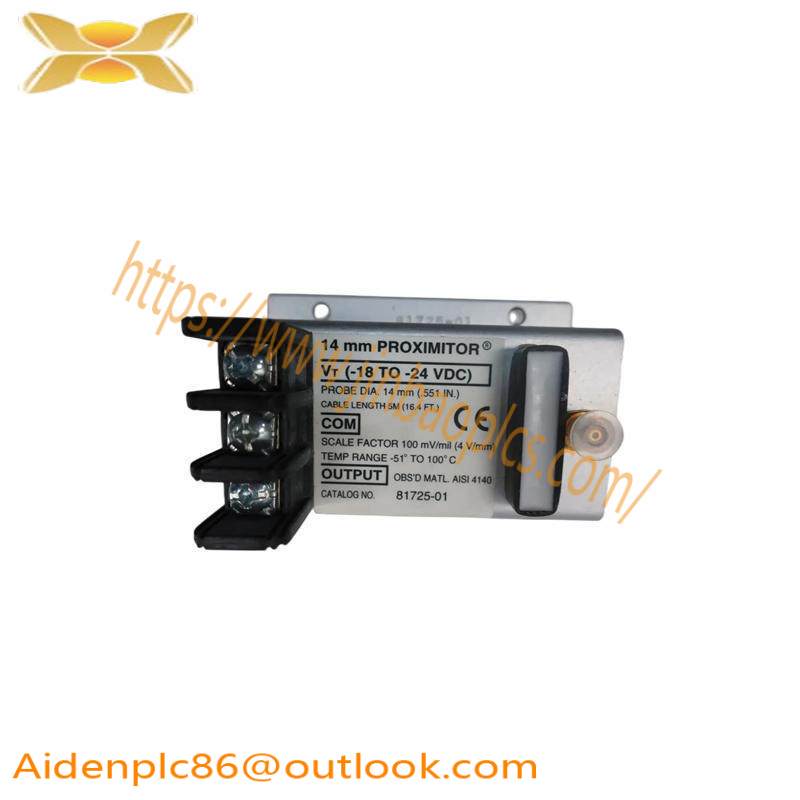 Bently Nevada 81725-02 PROXIMITOR SENSOR
